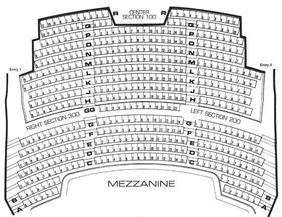 mezzanine seats